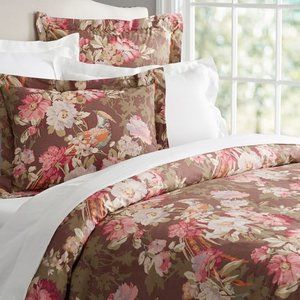 Pottery Barn Olivia Bird Reversible Duvet Cover/Shams KING SIZE +bonus pillows